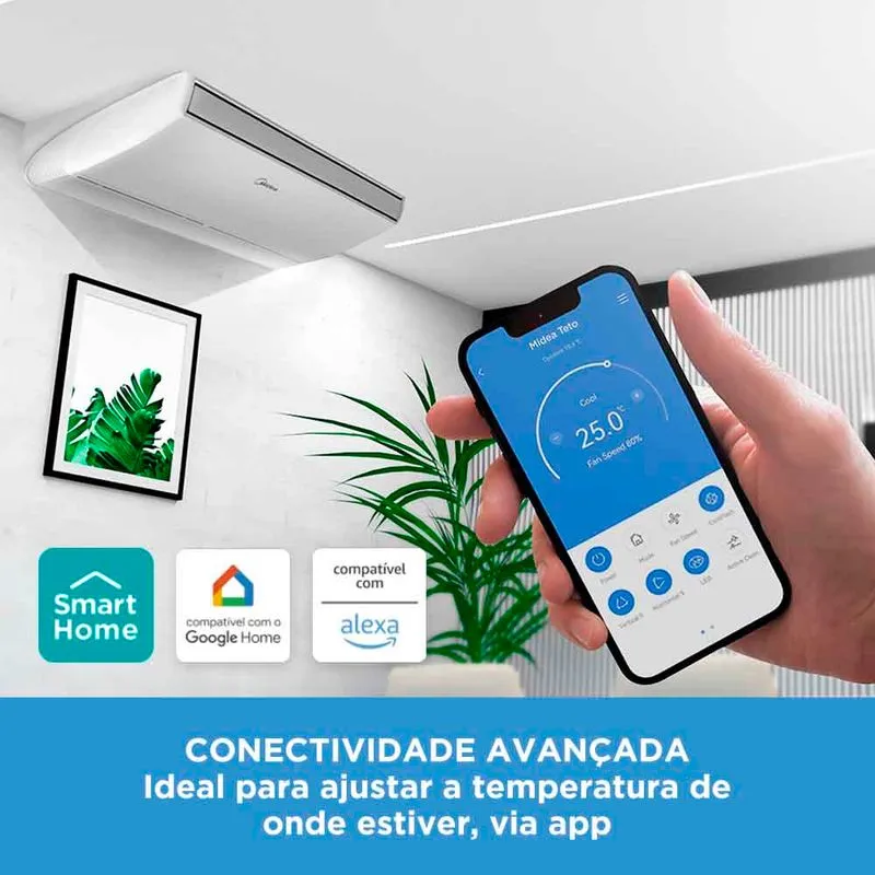 Ar-condicionado piso teto Midea